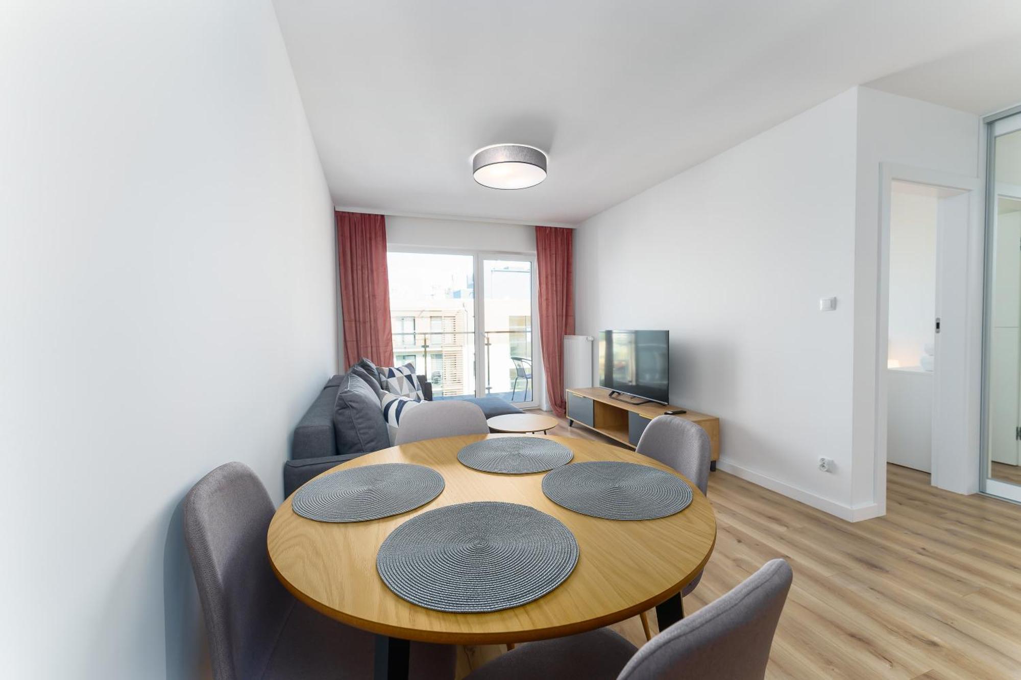Apartament Morski Navigator By Holidaysun Kolobrzeg Dış mekan fotoğraf